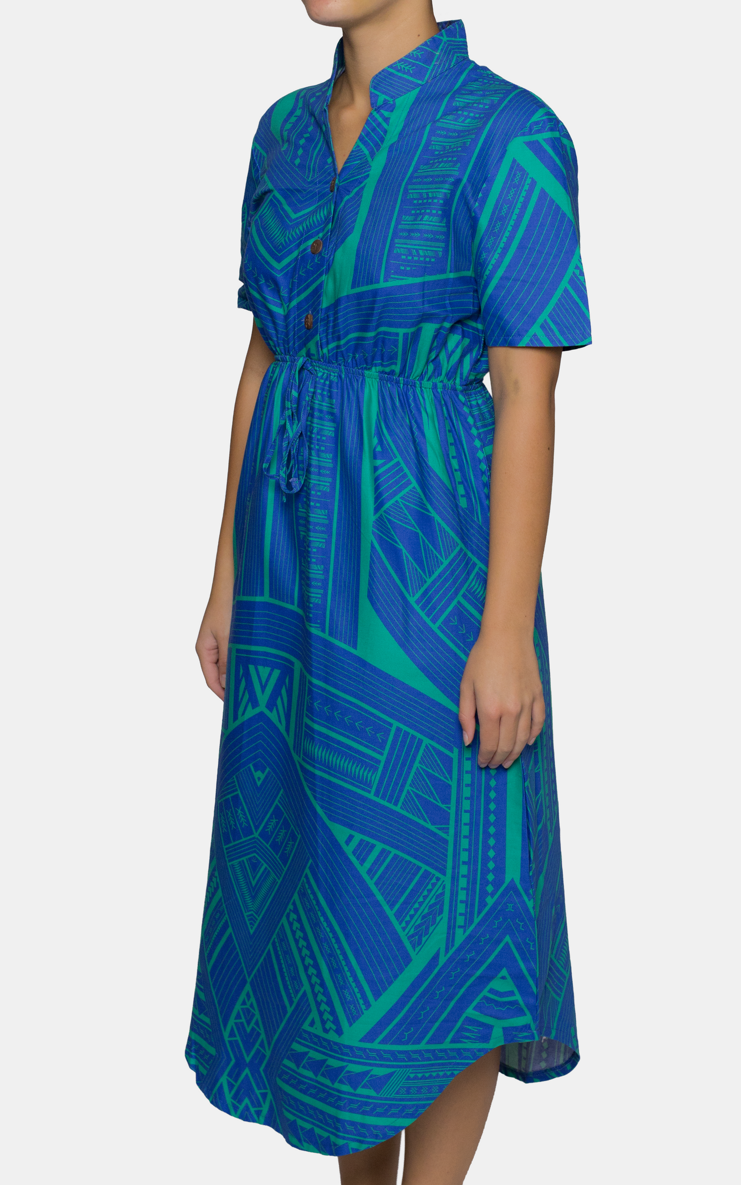 EP LADIES NORA DRESS PRUSSIAN BLUE