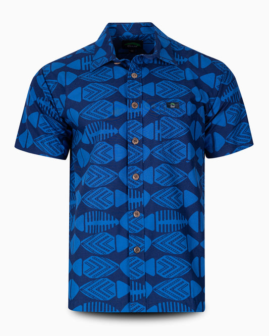 EP MN ELEI SHIRT S/S NEMO BLUE