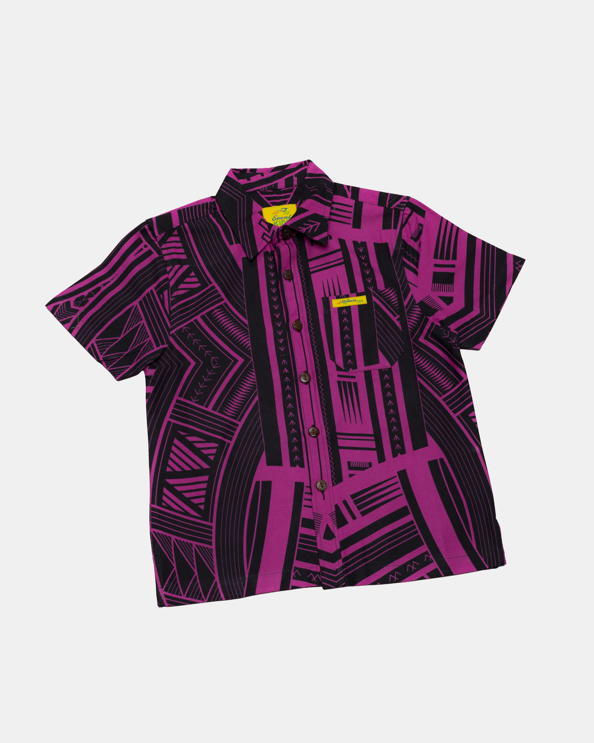 Eveni Pacific Boys Classic Elei Shirt - Atamu Pop