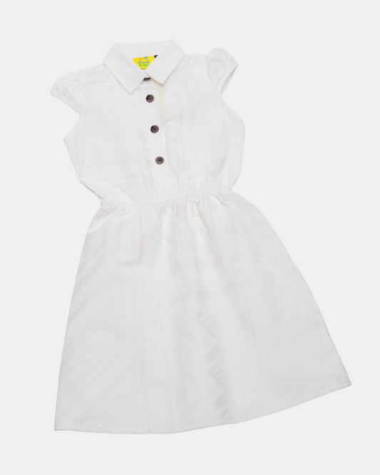 EVENIKIDS GL HARPER DRESS RENEW WHITE WAX
