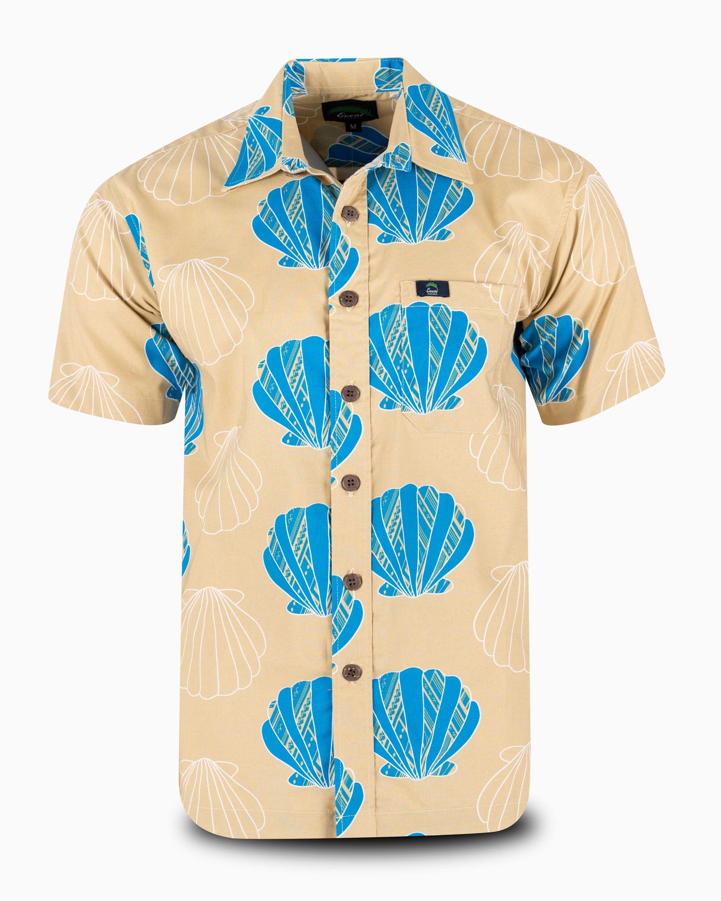 EP MN ELEI SHIRT S/S WELLNESS TAN