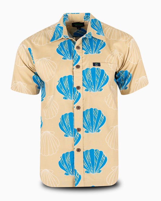 EP MN ELEI SHIRT S/S WELLNESS TAN