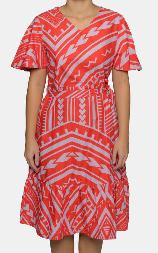 EP LADIES ULA DRESS JEKYLL CORAL