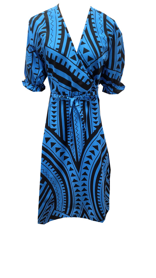 EP LADIES JULIA MAXI DRESS TRENDSETTER BLUE