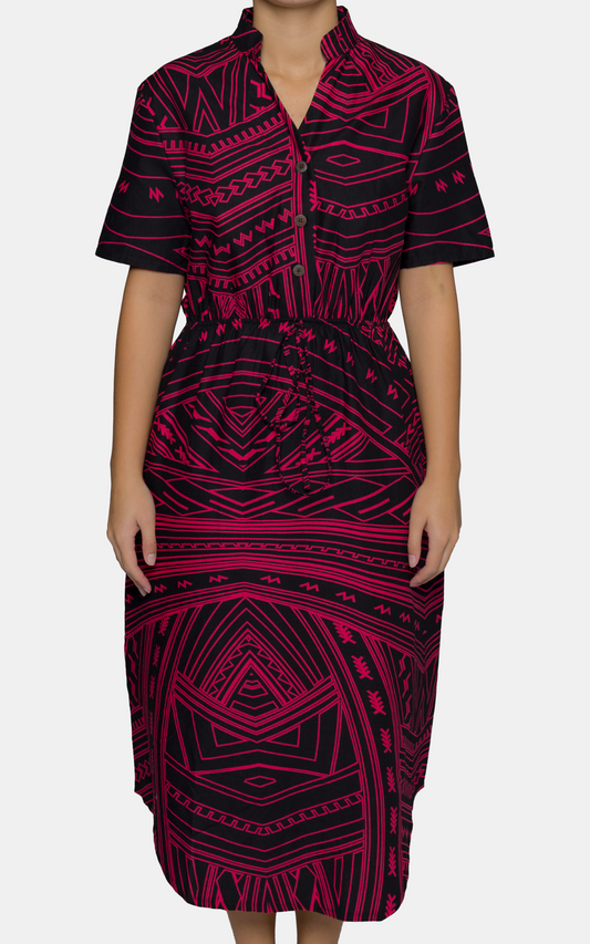 EP LADIES NORA DRESS DEAR PINK