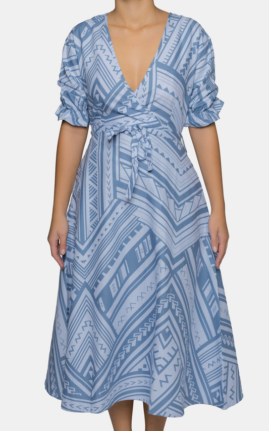 EP LADIES JULIA MAXI DRESS PALE GREY
