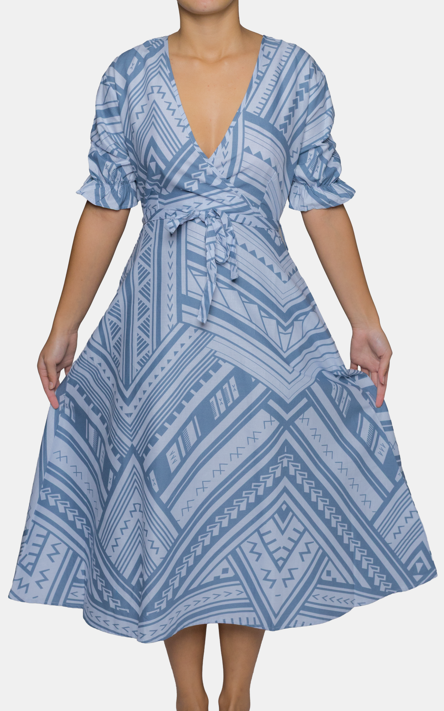 EP LADIES JULIA MAXI DRESS PALE GREY