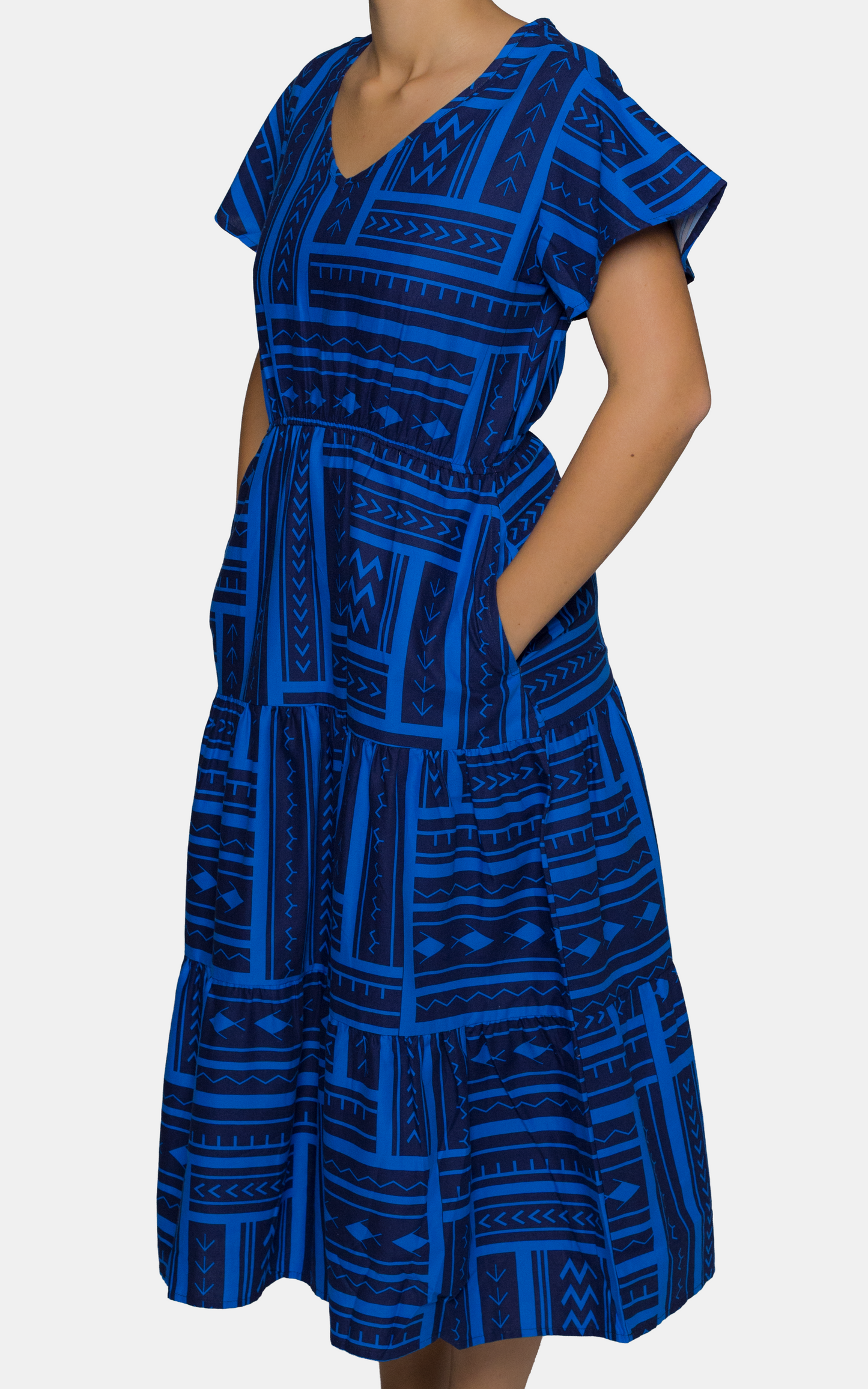 EP LADIES LEILANI DRESS MENTOS BLUE