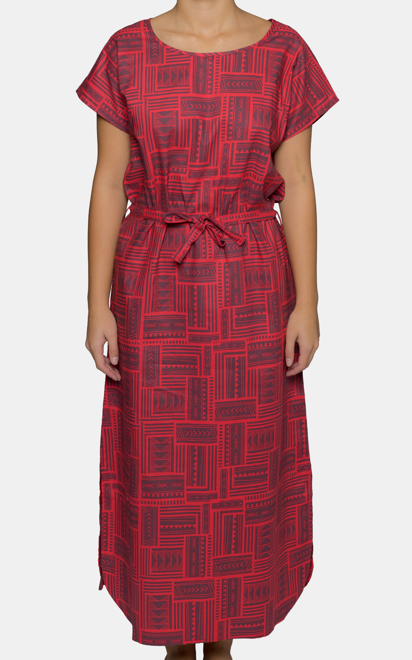 EP LADIES KENDALL MAXI DRESS ARTISAN RED