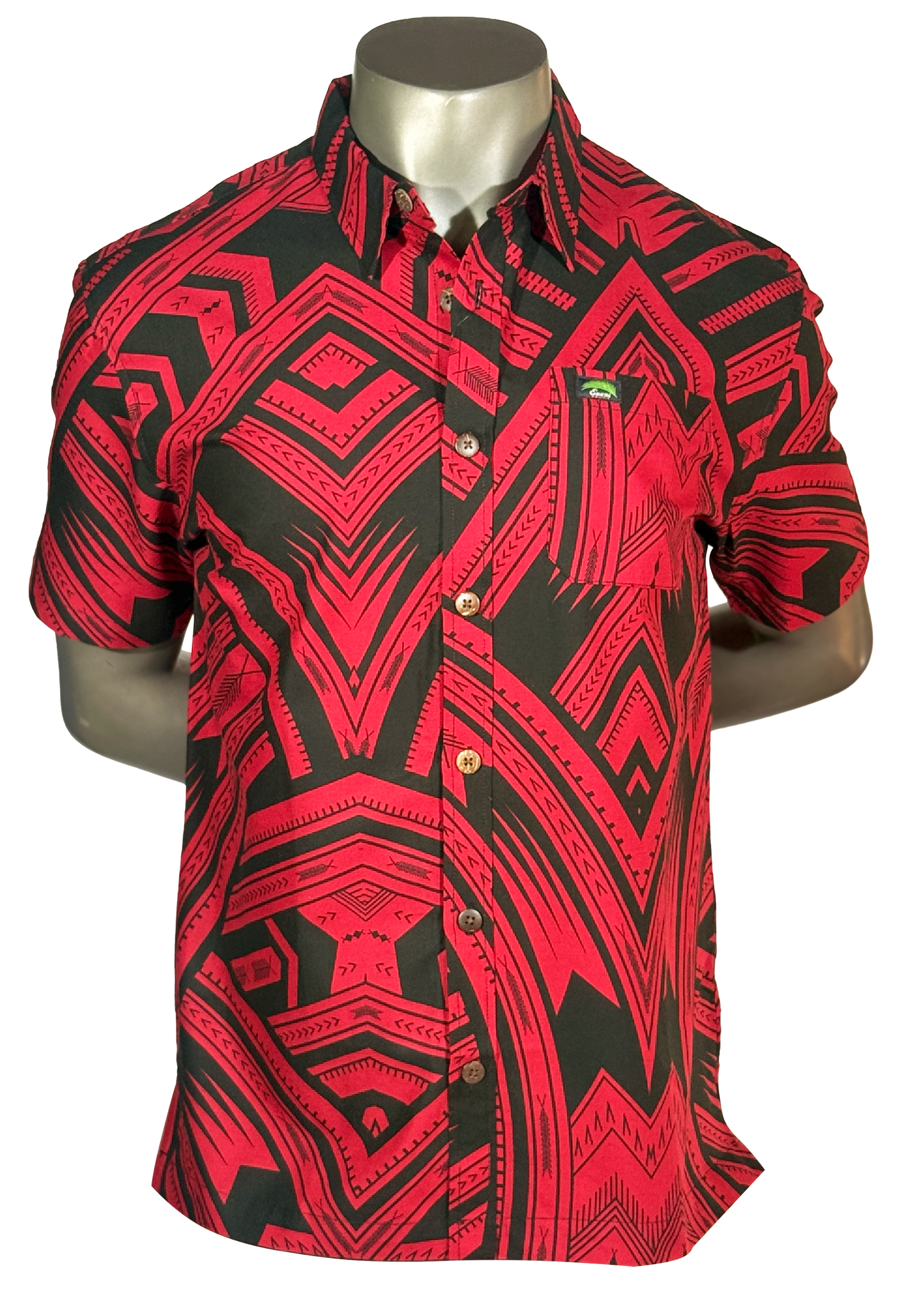 Eveni Pacific Men's Classic Elei Shirt - Deep Blue Dusk