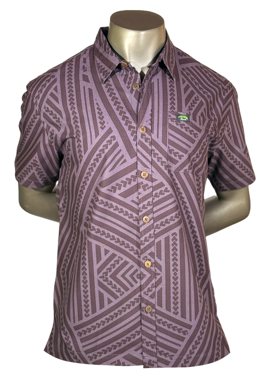 Eveni Pacific Men's Classic Elei Shirt - Earth Sympathy