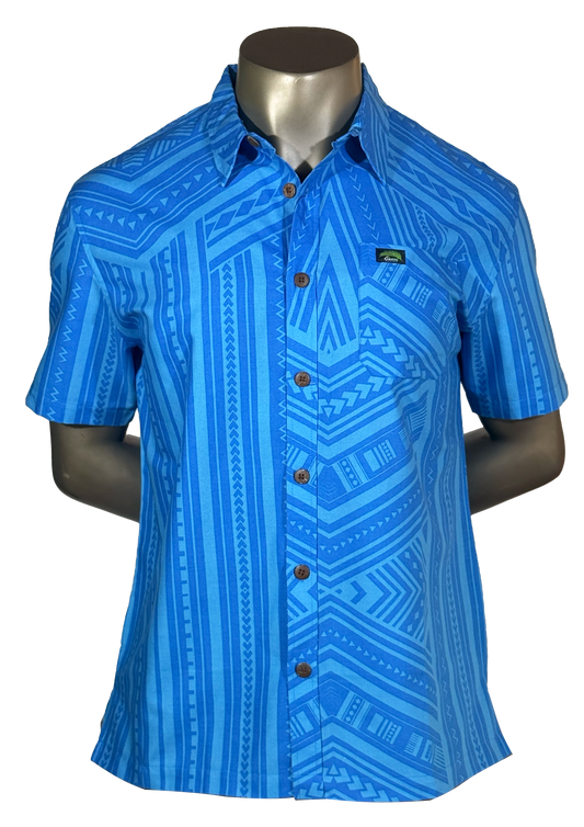 Eveni Pacific Men's Classic Elei Shirt - Oceanic Obsession
