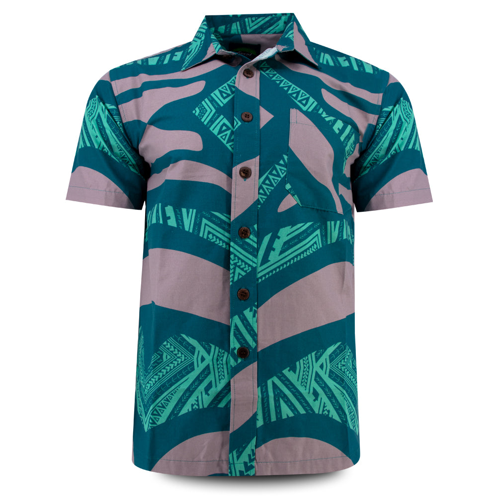 Eveni Pacific Men's Classic Shirt - Safari Teal