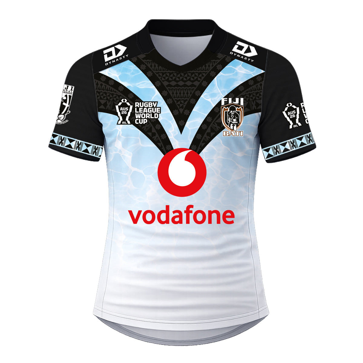 Fiji Replica Home Jersey - Cyan