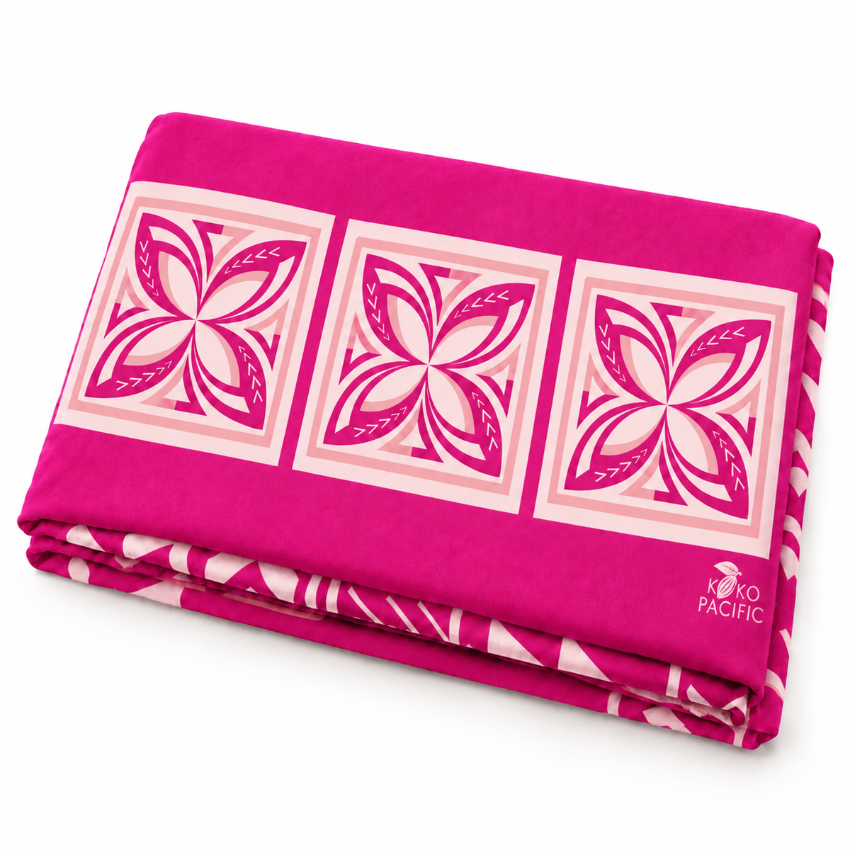 Koko Pacific Sarong - Fuchsia Bloom