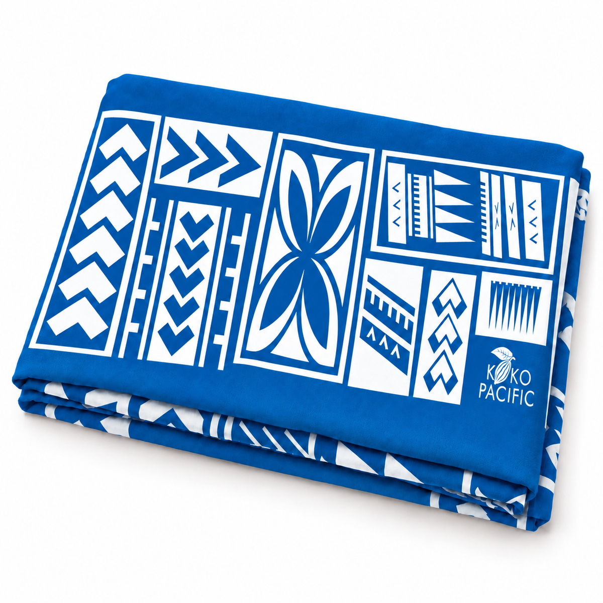 KokoPacific Sarong - Manu Blue