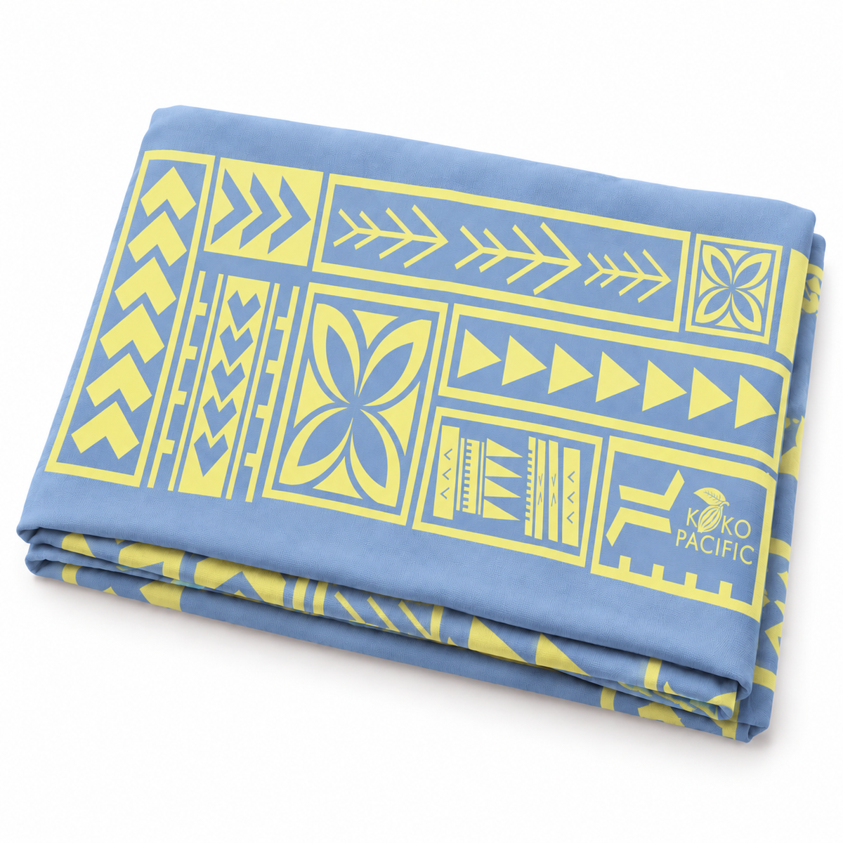 KokoPacific Sarong - Lagoon Yellow