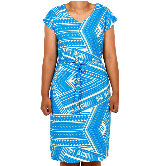 Eveni Pacific Ladies Hailey Dress - Blue Temptation