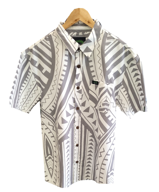 EVENI PACIFIC MENS CLASSIC SHIRT SS -ILLICIT GREY