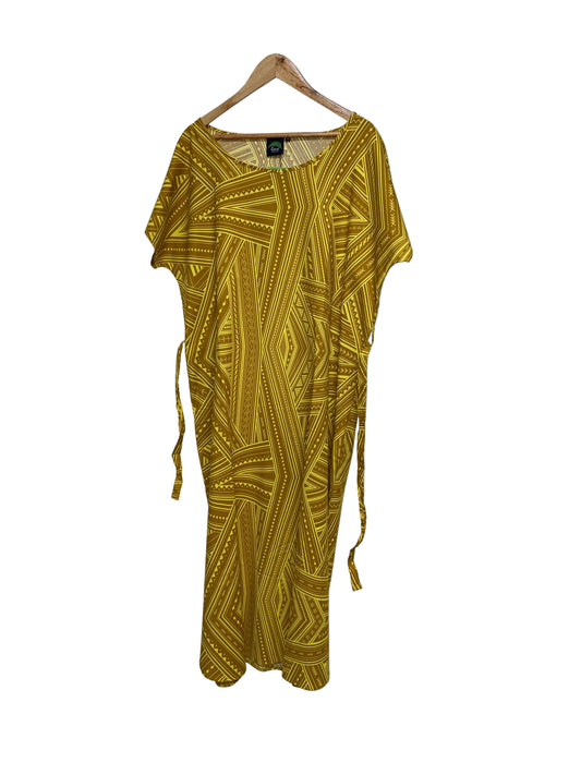Eveni Pacific Ladies Kendall Maxi Dress - Yellow Ochre