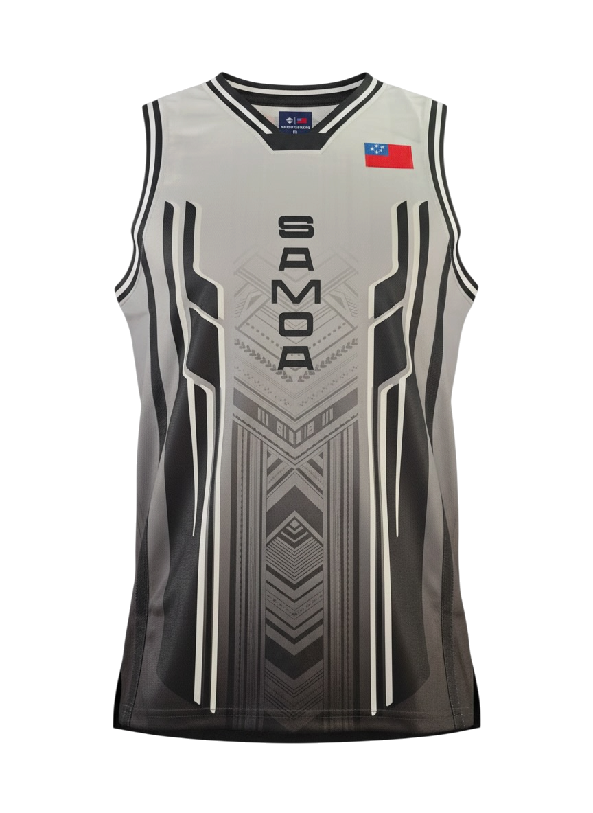 MKS Men's Basketball Jersey 6 Legacy Grey