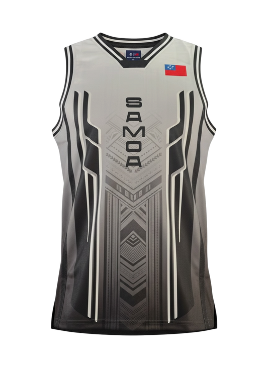 MKS Men's Basketball Jersey 6 Legacy Grey