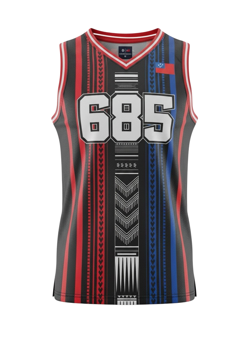 MKS Men's Basketball Jersey 5 Crown Black