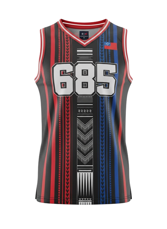 MKS Men's Basketball Jersey 5 Crown Black