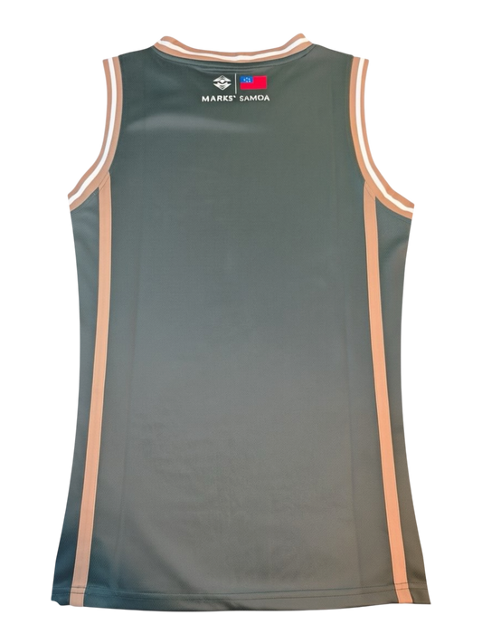 MKS Men's Basketball Jersey 3 Court Green