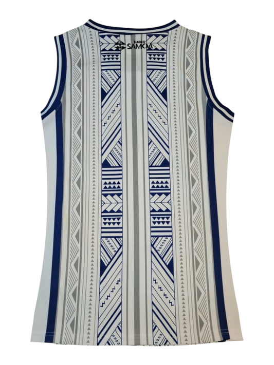 MKS Men's Basketball Jersey 1 Regal White