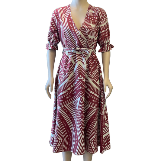 Eveni Pacific Ladies Julia Maxi Dress - Hue Coast Brown