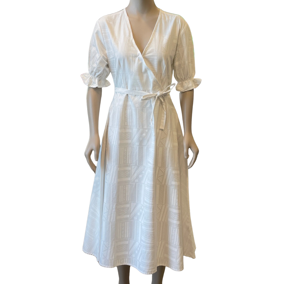 Eveni Pacific Ladies Julia Maxi Dress - White Dust