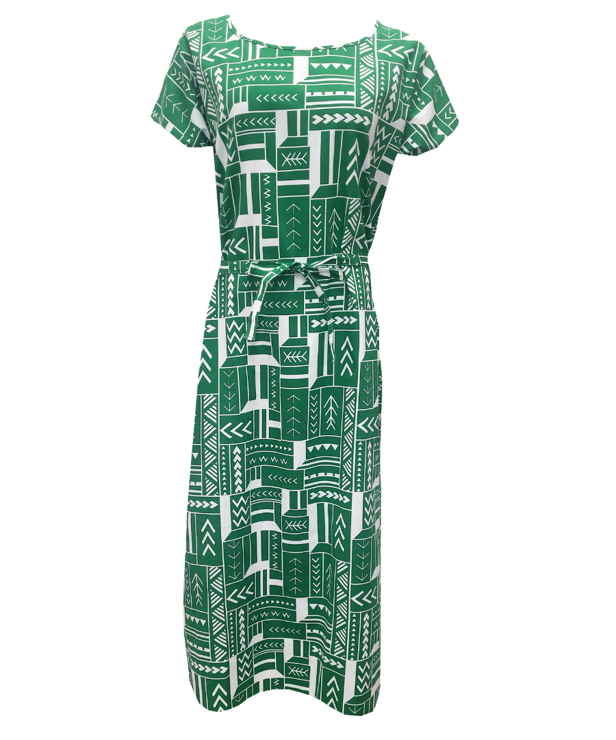 EP LADIES KENDALL MAXI DRESS - ANOFALE GREEN