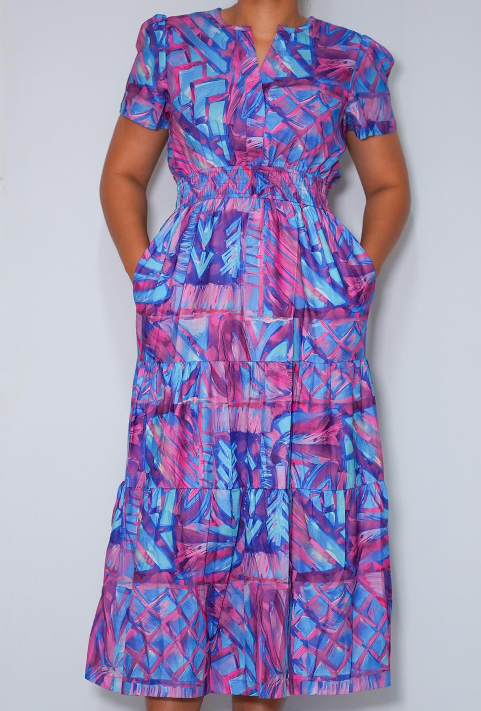 KP LD Dress Lisi Voyager Vivid