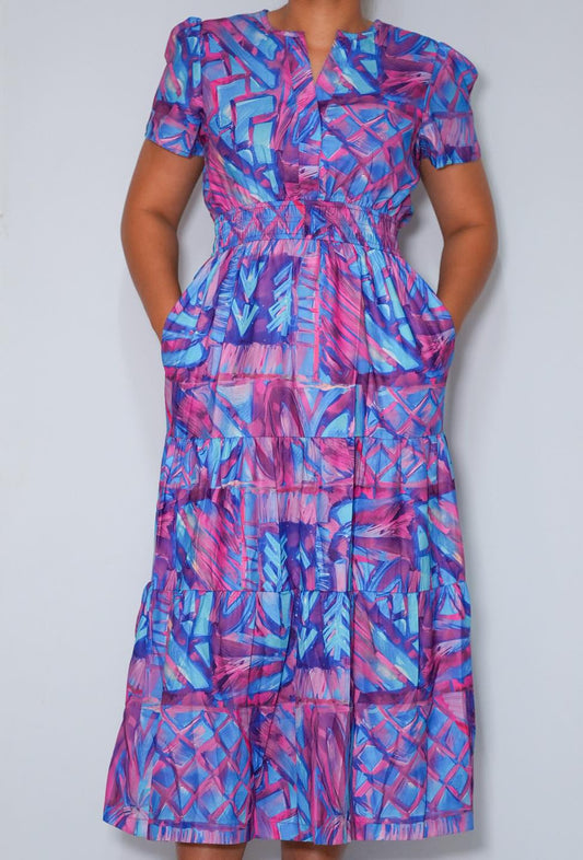 KP LD Dress Lisi Voyager Vivid