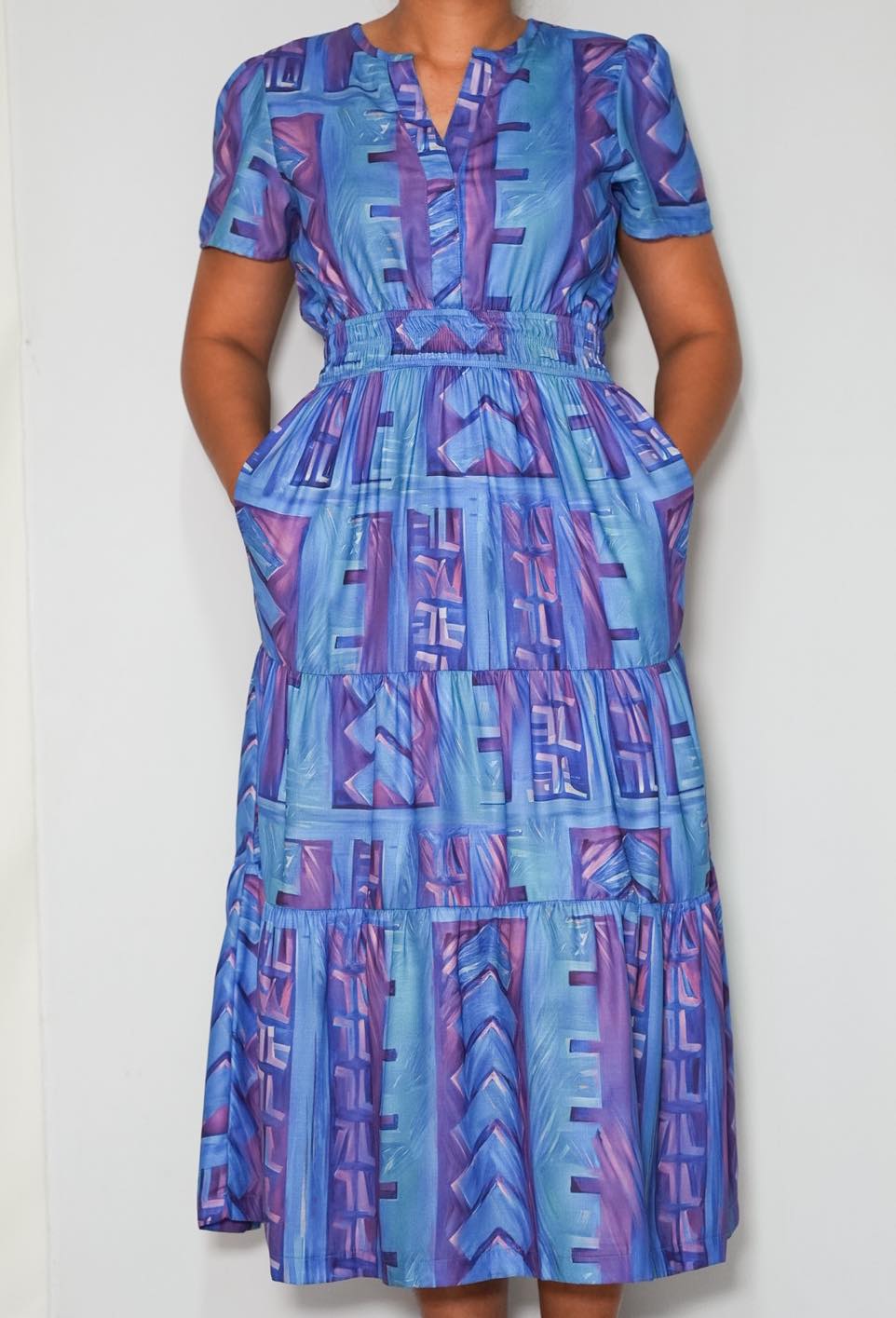 KP LD Dress Lisi Sea Breeze