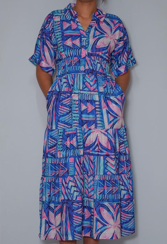KP LD Dress Suia Tahiti Twist