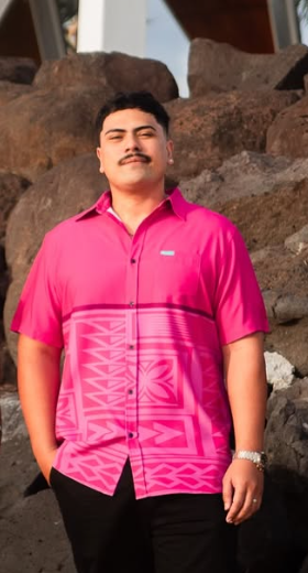 Koko Pacific Premium Elei Shirts s/s Vivid Fuchsia