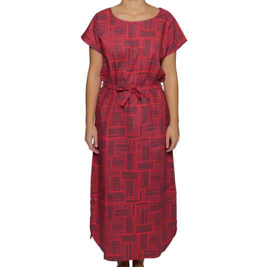 Eveni Pacific Ladies Kendall Maxi Dress - Artisan Red