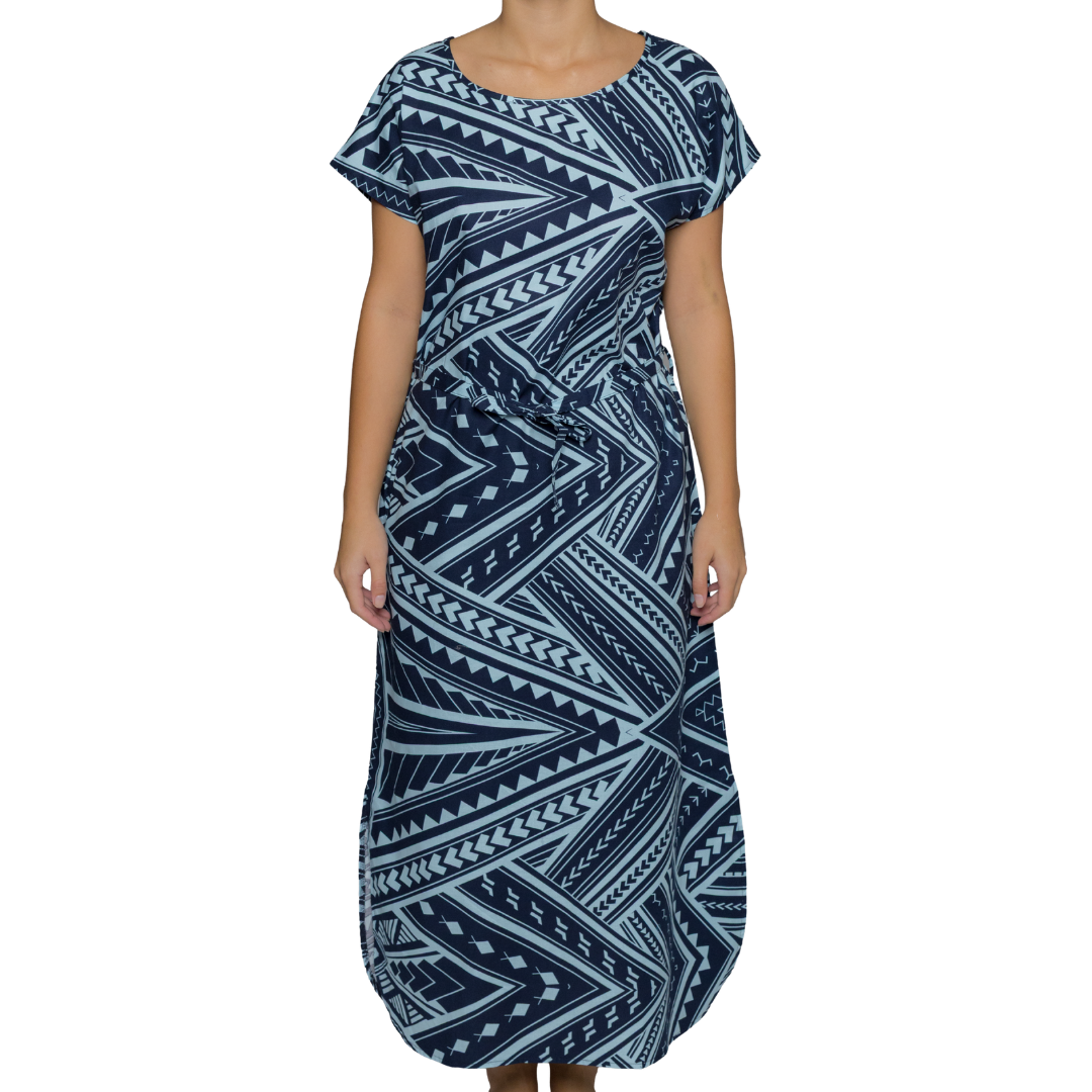Eveni Pacific Ladies Kendall Maxi Dress - Navy Light