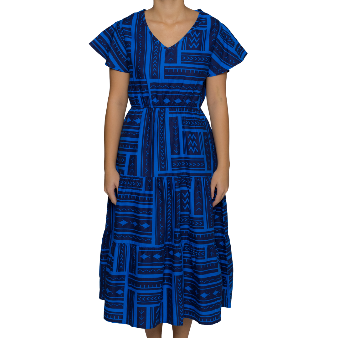 Eveni Pacific Ladies Leilani Dress - Mentos Blue