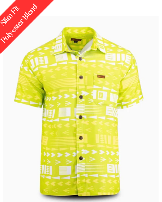 Koko Pacific Premium Custom Shirt - Lyric Lime