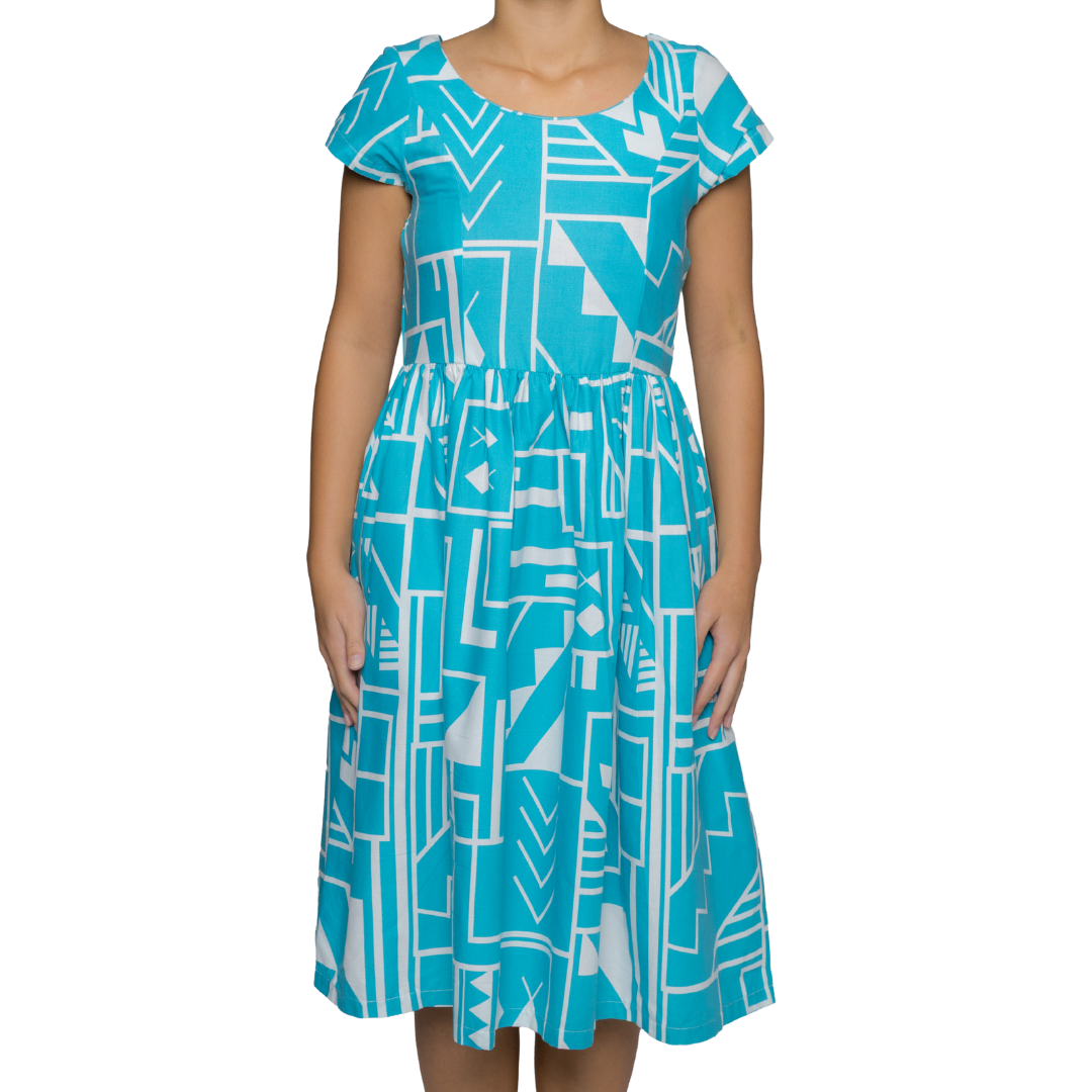 Eveni Pacific Ladies Midi Dress - Fauna Green