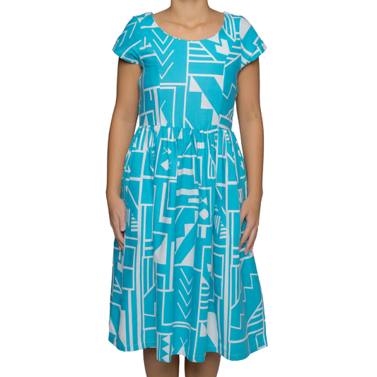 Eveni Pacific Ladies Midi Dress - Fauna Green