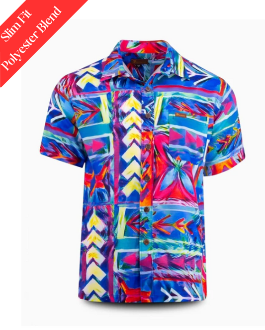 Koko Pacific Premium Custom Shirt - Mystic Neon