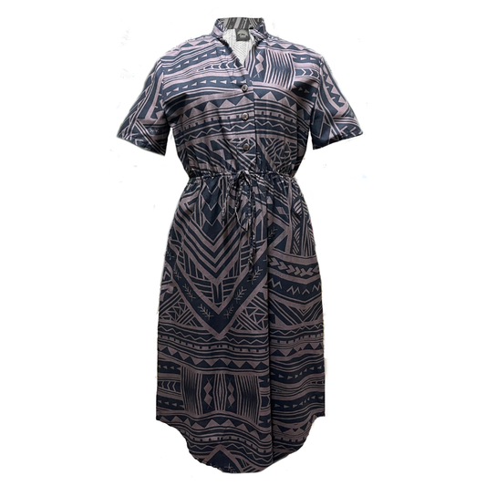 Eveni Pacific Ladies Nora Dress - Knob Brown