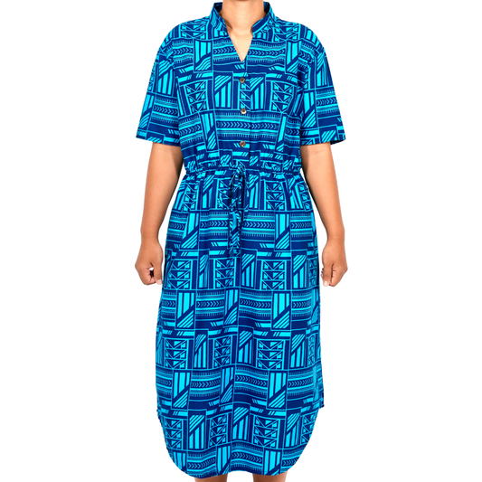 Eveni Pacific Ladies Nora Dress - Mad About Blue