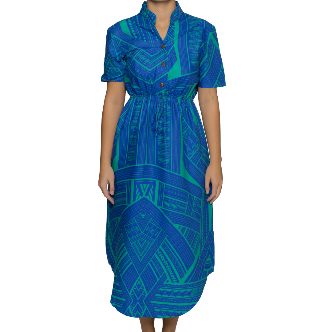 Eveni Pacific Ladies Nora Dress - Prussian Blue