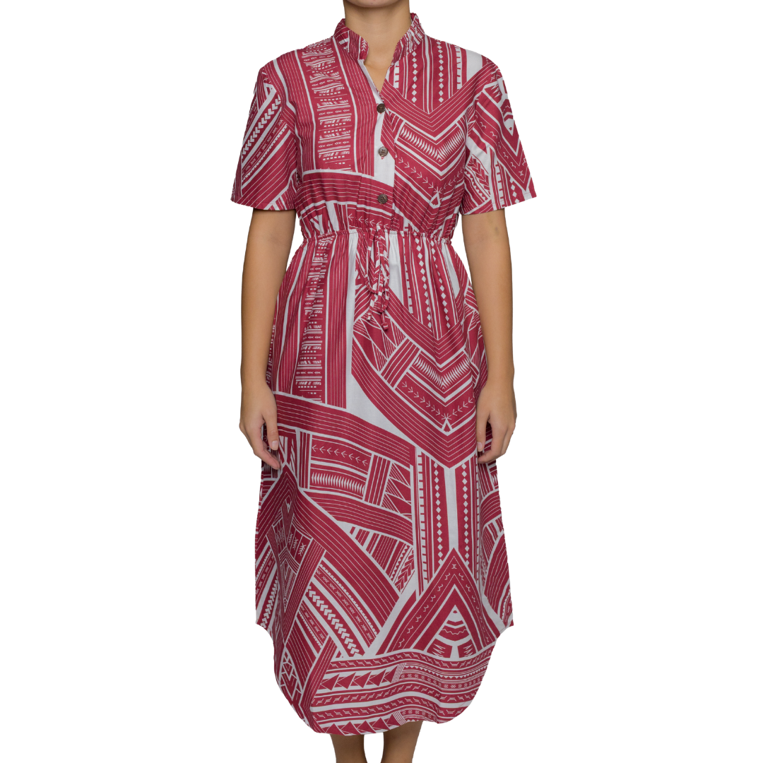 Eveni Pacific Ladies Nora Dress - Risky Red