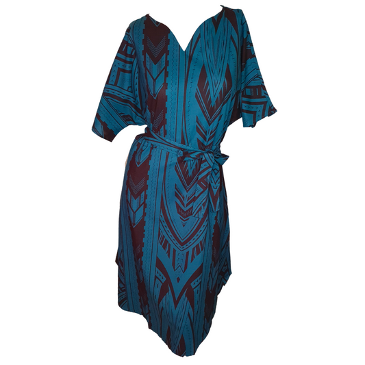 Eveni Pacific Ladies Naomi Dress - Peacock Teal